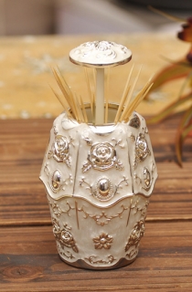 欧式高档牙签盒拍摄 工艺品拍照 义乌产品摄影